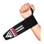 WRX WR11 Powerlifting Wrist Strap Black and White Photo