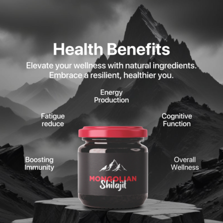 Amu Nutrition Mongolian Shilajit Altai Mountains Health Benefits