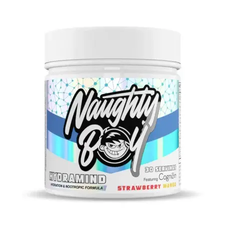 Naughty Boy Hydramind 30 Servings - Strawberry Mango Flavour