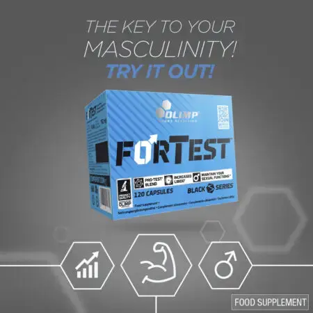 Olimp Sport Nutrition Fortest Inforgraphic