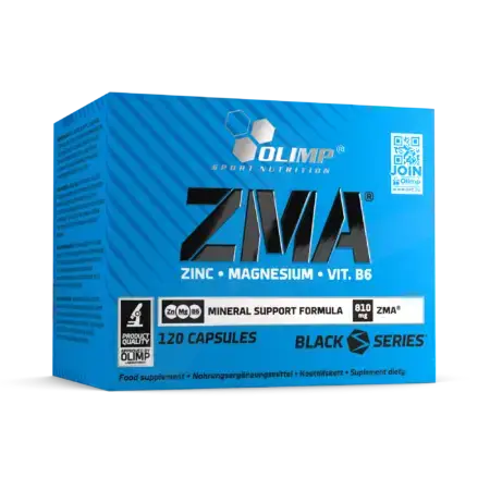 Olimp Sport Nutrition ZMA Front of Box