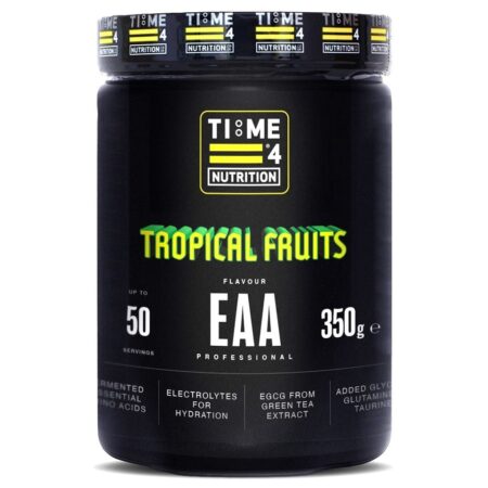 TIME 4 NUTRITION-EAA-ESSENTIAL-AMINO-ACIDS-TROPICAL-FRUITS-TUB