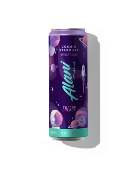 Alani NU Cosmic Stardust nergy Drink Front View