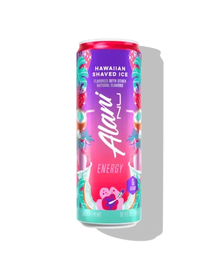 Alani NU Hawaiian Shaved Ice Drink Front View