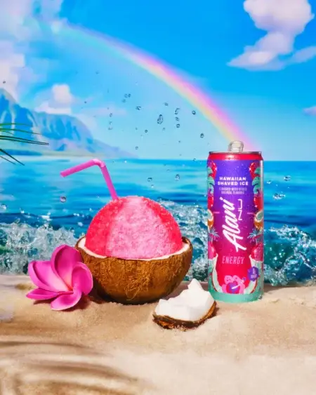 Alani NU Hawaiian Shaved Ice Marketing Image