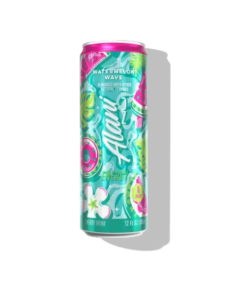 Alani NU Watermelon Wave Energy Drink Front View