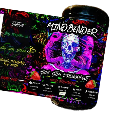 Project M Mindbender v6 Pre Workout Sour Strawberry