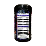 Project M Mindbender v6 Pre Workout Sour Strawberry Side Nutrition panel