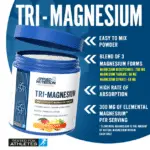 Applied Nutrition Tri Magnesium benefits Infographic