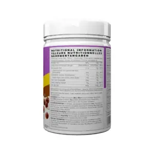 Naughty Boy Advanced Whey - Chocolate Cereal Milk Nutrition Panel