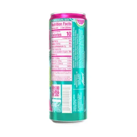 Alani Nu Energy Drink Watermelon Wave Flavour 335ml Rear