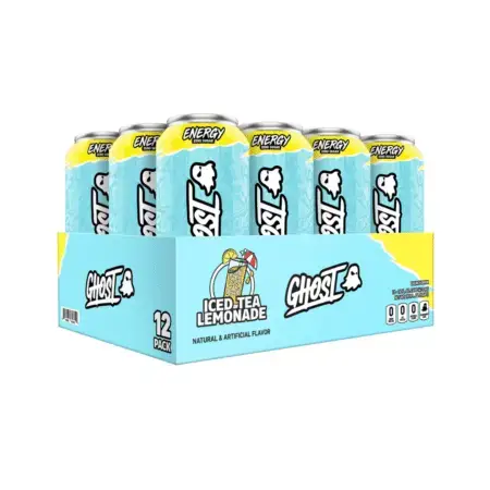 Ghost Energy Iced Tea Lemonade Flavour Case of 12 Drinks