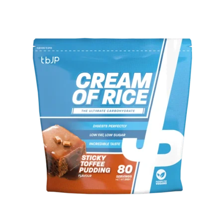 TbJP Cream of Rice 2000g Sticky Toffee Pudding Flavour Pouch