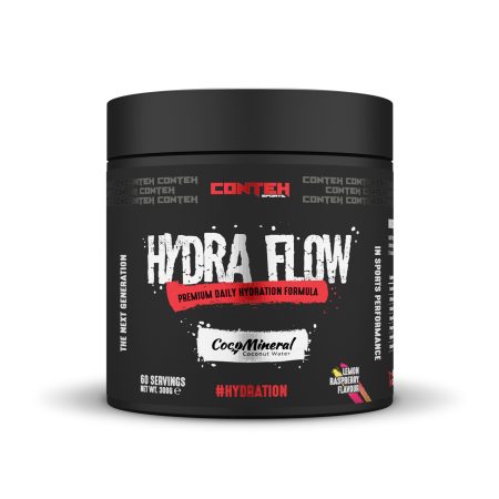 Conteh Sports Hydra Flow - Lemon - Raspberry - Front