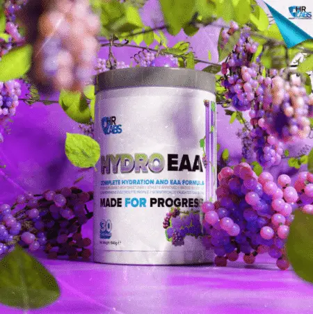 HR Labs Hydro EAA Grape Bubbaclicious Flavour 30 Servings Graphic