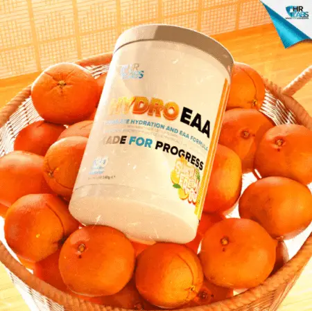 HR Labs Hydro EAA Super Fresh OJ Flavour 30 Servings Graphic