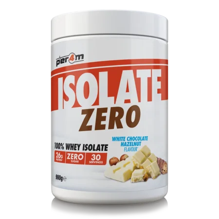 Per4m Isolate Zero 900G White Chocolate Hazelnut Front