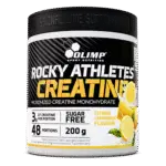 Olimp Rocky Athletes Creatine Citrus Flavour 200g Front of Tub