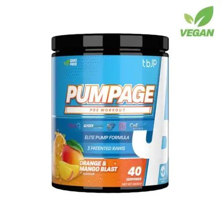 tbJP Pumpage Orange & Mango Blast Preworkout 40 Servings
