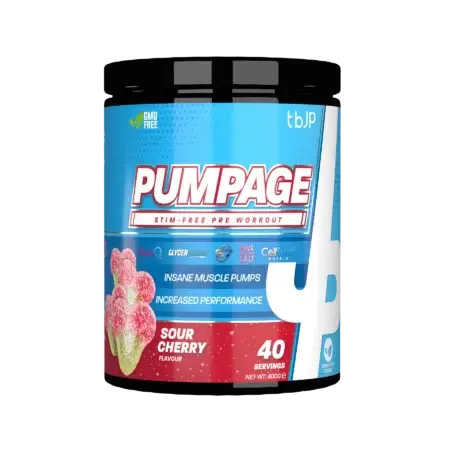 tbJP Pumpage Sour Cherry - Preworkout 40 Servings