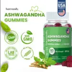 Harmonify Ashwagandha Gummies 1000mg-30 Servings Infographic Image