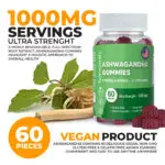 Harmonify Ashwagandha Gummies 1000mg-30 Servings - Ultra Strength Image