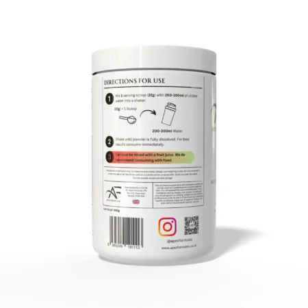 Apex Formulas - Morning Ritual - Strawberry Lime - Direction