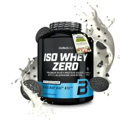 BioTechUSA ISO Whey Zero 1.8kg Black Biscuit Front