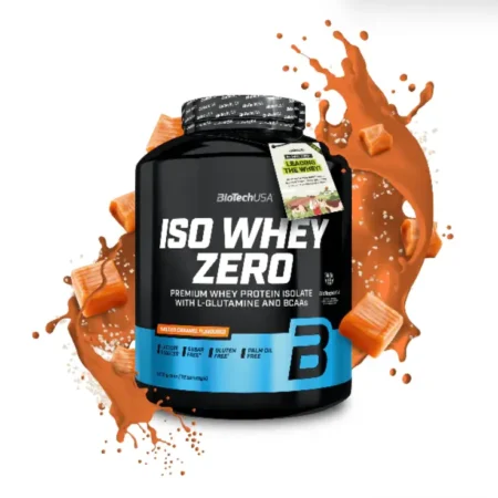 BioTechUSA ISO Whey Zero 1.8kg Salted Caramel Front