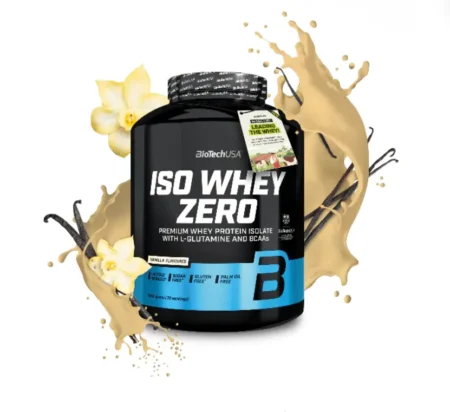 BioTechUSA ISO Whey Zero 1.8kg Vanilla Front