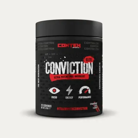 Conteh Conviction Elite Strawberry Laces-Front