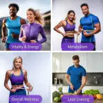 Harmonify GLP-1 Support Supplement User Benefits Infographic 2