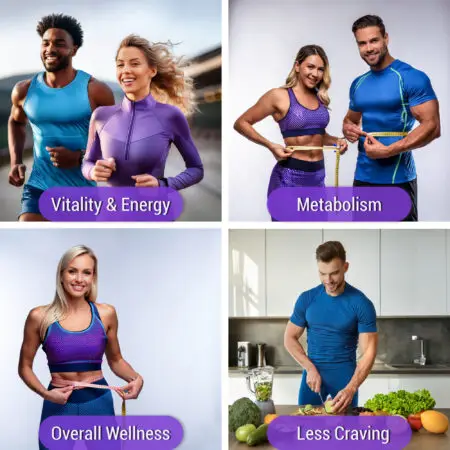 Harmonify GLP-1 Support Supplement User Benefits Infographic 2