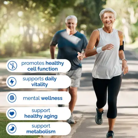 Harmonify NAD+ Supplement Infographic