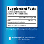 Harmonify NAD+ Supplement Facts