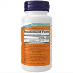 NOW Foods Selenium 200mcg Back of Pot