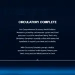 Conteh Sports Circulatory Complete benefits infographic