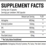 TBjp Vital Support Nutrition Panel