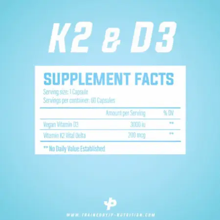 TbJP D3 & K2 Nutrition Panel