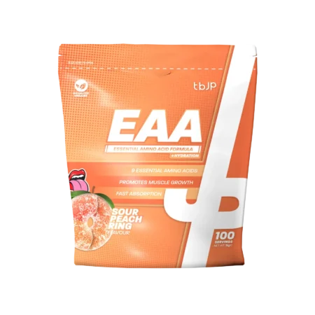 tbJP 1kg EAA + hydration peach flavour pouch