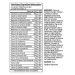 tbJP - The One Muiltivitamin Nutrition Panel