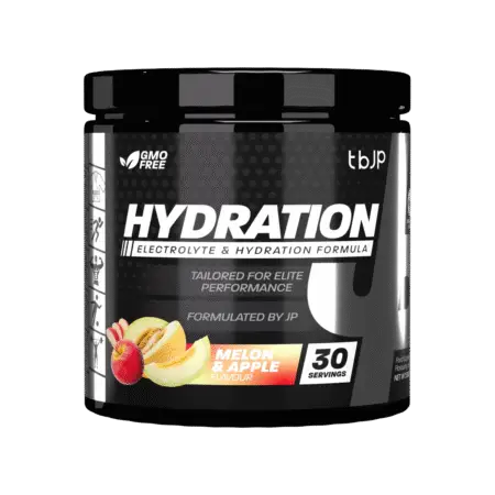tbJP Hydration Melon & Apple flavour Front of tub Image