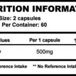 Strom ABG10+ Nutritional Information