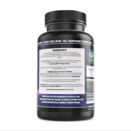 Engineered Muscle TurboErase Ingredients and user instructions