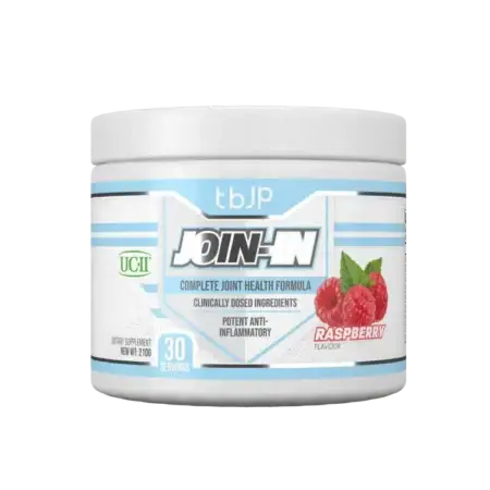 tbJP Join-In Raspberry Flavour front of tub