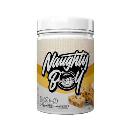Naughty Boy ISO-9 Whey Protein 900g Peanut Butter Flavour