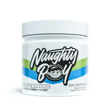 Naughty Boy L-Glutamine 300g Front of tub