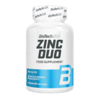 BiotecTechUSA Zinc Duo Capsules - CheLated Zinc Bisglycinate & Zinc Gluconate