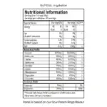 tbJP 300g EAA hydration nutrition panel