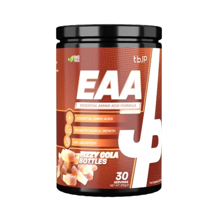 tbJP EAA 300g cola flavour front of tub